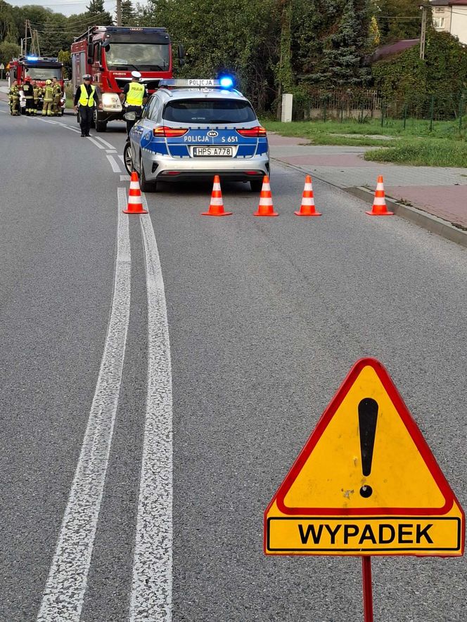 Wypadek w Brodach