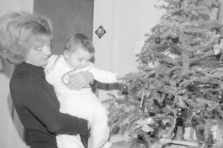 Tak wyglądały choinki w PRL