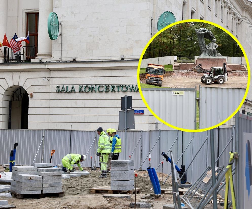 ZDM wstrzymuje prace w centrum Warszawy. Powód jest oczywisty