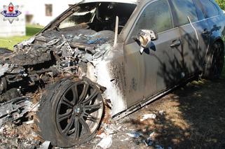 BMW poszło z dymem. Winny 30-letni podpalacz z Radzynia Podlaskiego