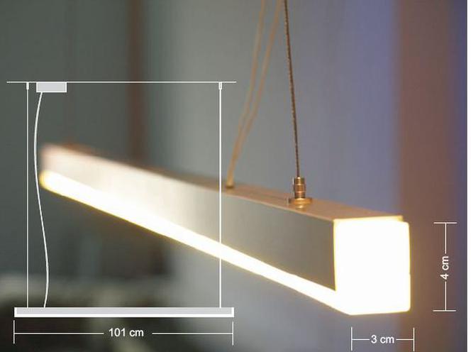 Lampa wisząca - oświetlenie diodowe