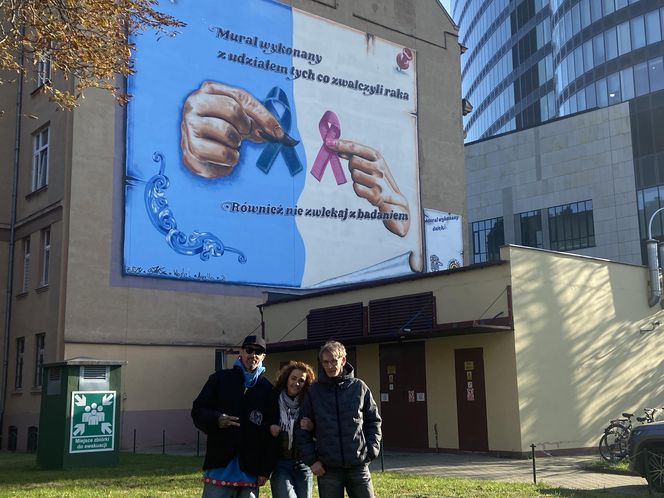 Na ścianie szpitala we Wrocławiu powstał wyjątkowy mural