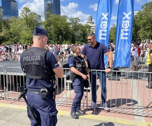 Polska - Francja, finał siatkówki, mecz o złoto. Strefa kibica w Warszawie [ZDJĘCIA]