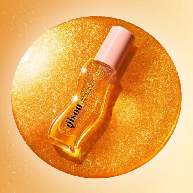  GISOU Honey Infused Golden Shimmer Glow Lip Oil - Olejek do ust 