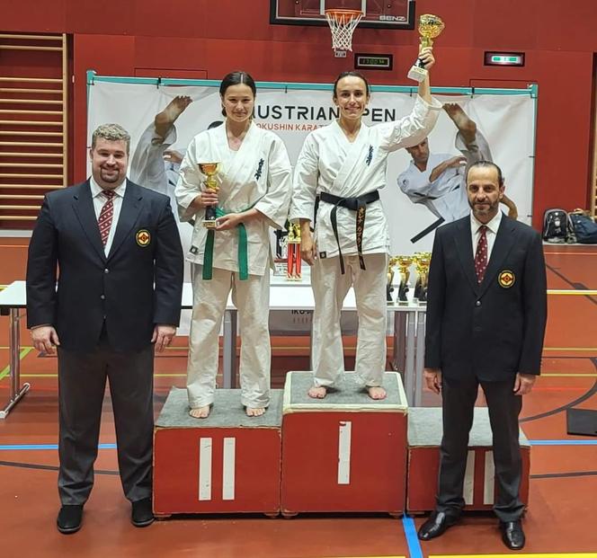 AUSTRIAN OPEN i 8 medali dla zawodników Kaliskiego Klubu Karate Kyokushinkai.