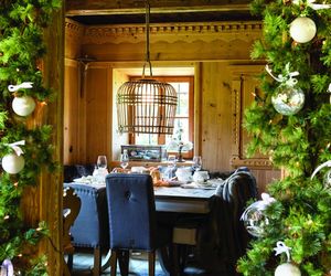 Dom ubrany na Boże Narodzenie