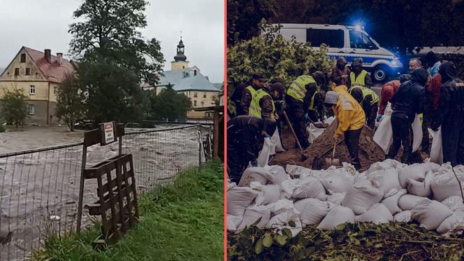 Lądek Zdrój i Stronie Śląskie zalewa woda. Dramatyczna sytuacja mieszkańców 