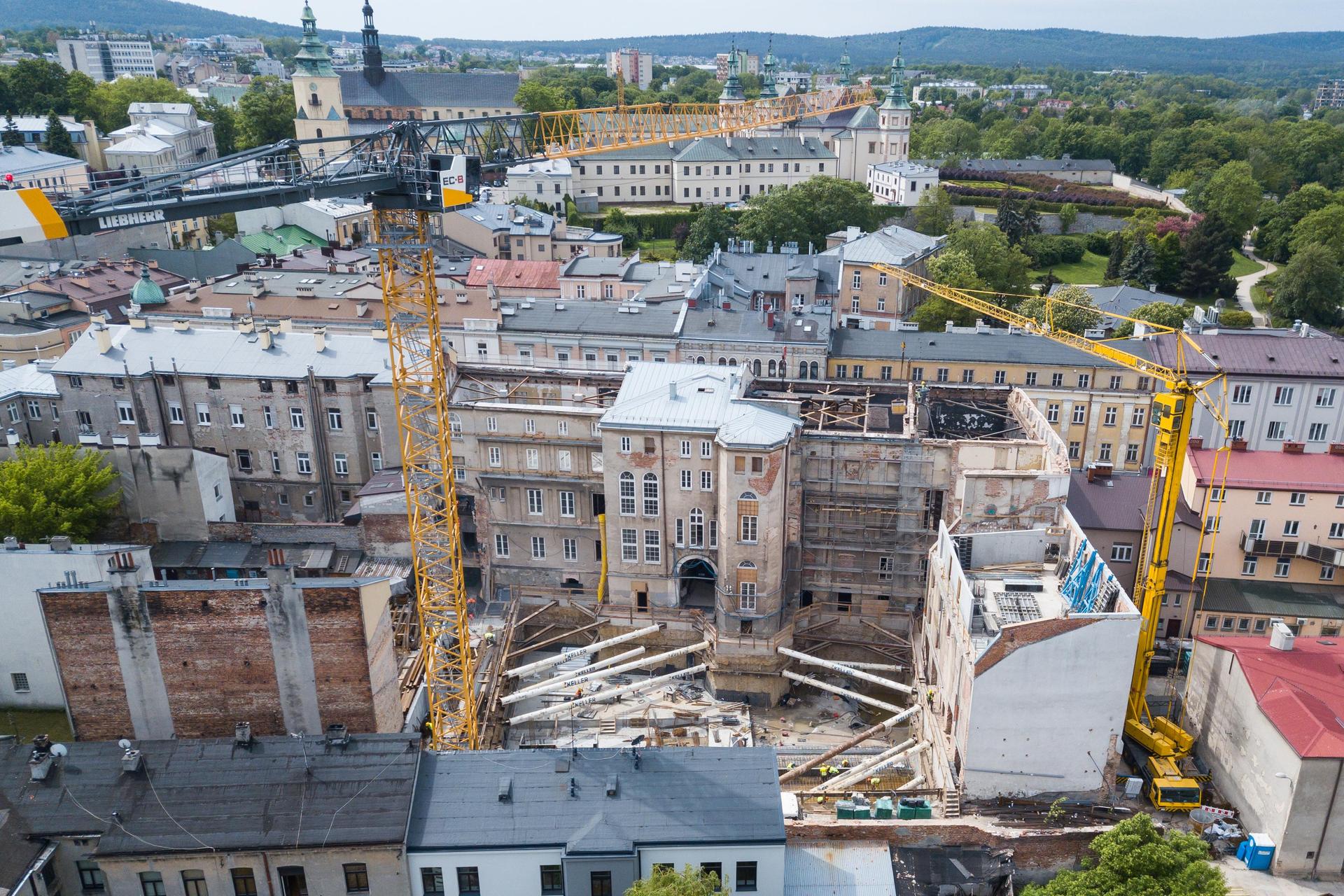 Przebudowa teatru Żeromskiego w Kielcach
