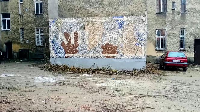 Mozaika ""Miłość" przy ul. Bałuki