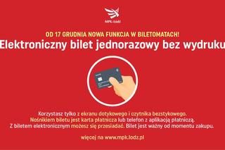W biletomatach w autobusach i tramwajach MPK Łódź kupisz nowy bilet! 4