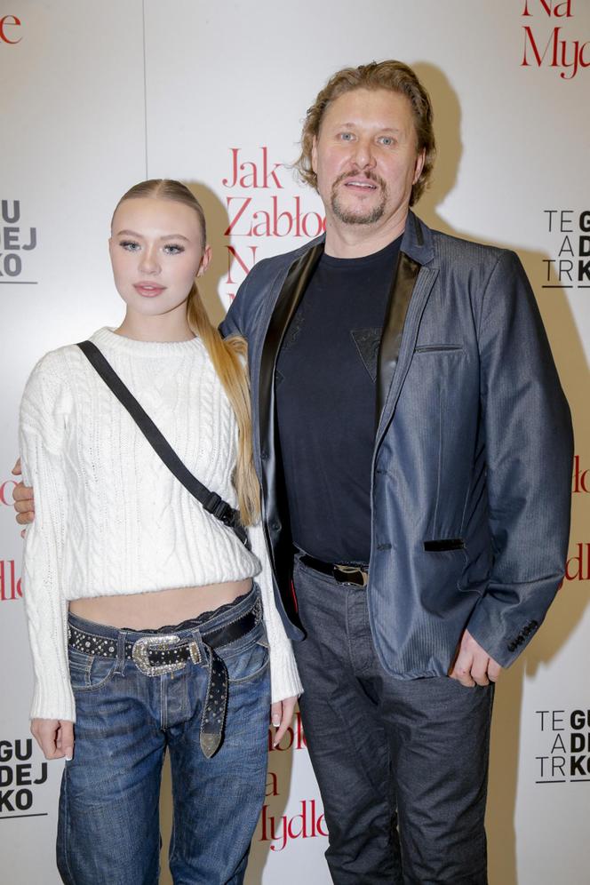 Andrzej Nejmana z córką