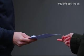 M jak miłość. Jakub Karski (Krzysztof Kwiatkowski), Justyna Stawska (Magdalena Wieczorek)