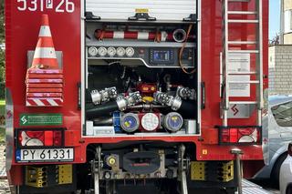 Pożar przy ulicy Matejki w Ostrowie. Sprawę wyjaśnia policja 