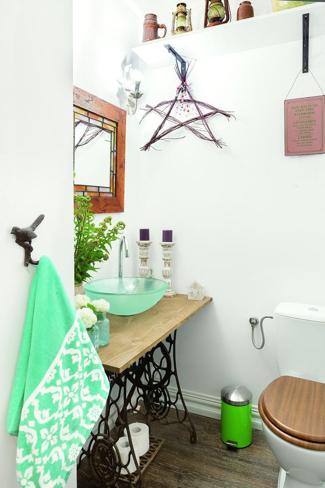 Ręczniki łazienkowe – zieleń w roli głównej