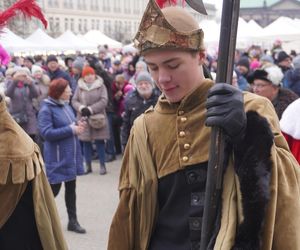 Kiermasz i inscenizacja na Placu Wolności z okazji Kaziuka Wileńskiego