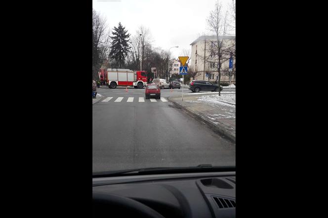 Rzeszów: wypadek na skrzyżowaniu ul. Dąbrowskiego i Chrobrego