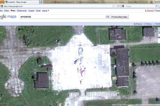 Katastrofa w Smoleńsku - zdjęcia satelitarne