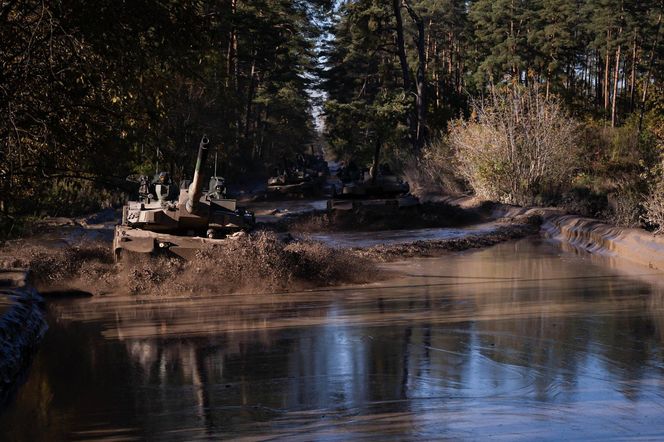 Czołgi K2 z 15. Giżyckiej Brygady Zmechanizowanej