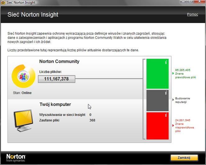 Norton Insight w NIS 2010 PL