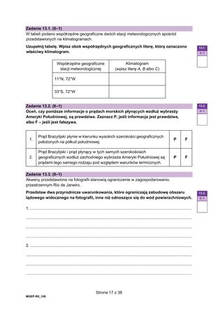 Matura geografia 2025 - arkusze CKE [NOWA FORMUŁA]
