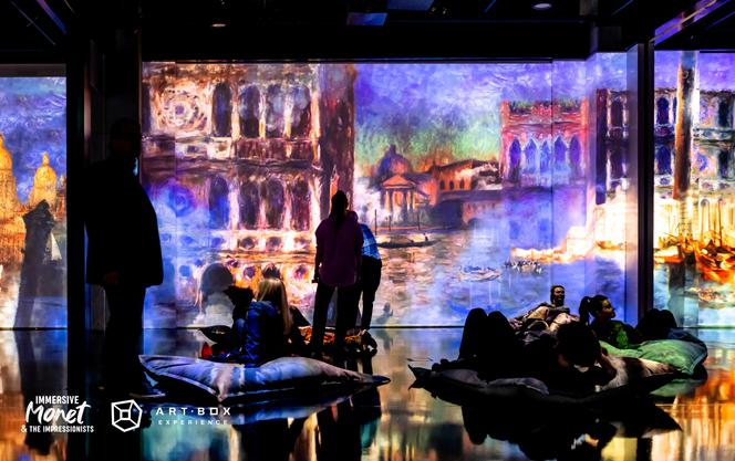 Wystawa Immersive Monet & The Impressionists w Fabryce Norblina