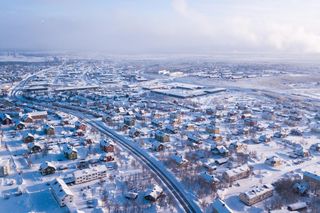 Kiruna w Szwecji. Miasto, w którym zima nigdy się nie kończy