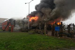 Płonie Karlik w Bieruniu