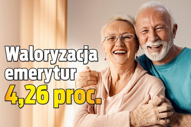 Waloryzacja emerytur 4,26 proc.