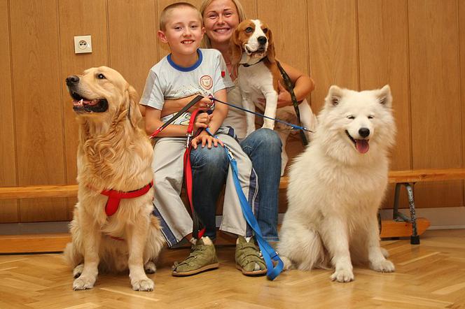 Dogoterapia - jak psy pomagają dzieciom