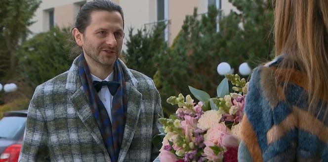 Barwy szczęścia odc. 2687. Klara (Olga Jankowska), Adamski (Jarosław Paczyński)