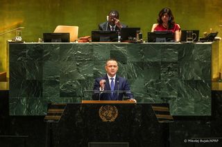 Sztuczna inteligencja jako tarcza w cyberprzestrzeni. Prezydent Nawrocki na forum ONZ