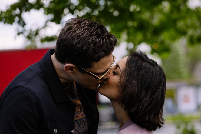 Na Wspólnej odc. 3329. Maks Brzozowski (Adam Fidusiewicz), Paula (Helena Ganjalyan)