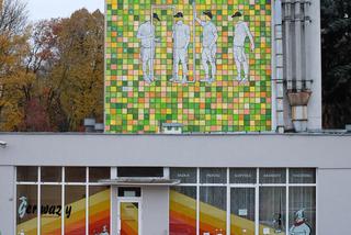 Mural przy ul. Grażyny