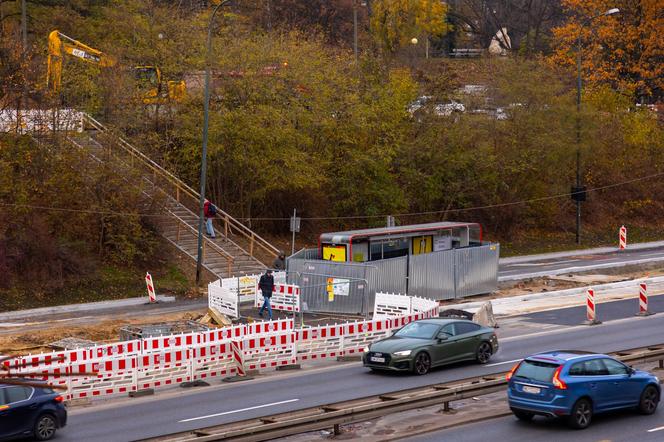 Remont placu Na Rozdrożu, listopad 2023