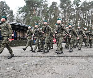 Przysięga żołnierzy zasadniczej służby wojskowej w Choszcznie