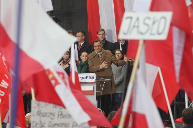 Manifestacja PiS w Warszawie (11.10.2025)