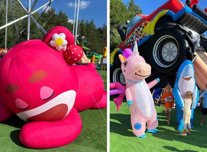 Nowa atrakcja dla dzieci pod Bydgoszczą. Na plaży w Pieczyskach wyrośnie park dmuchańców! Kiedy otwarcie? 