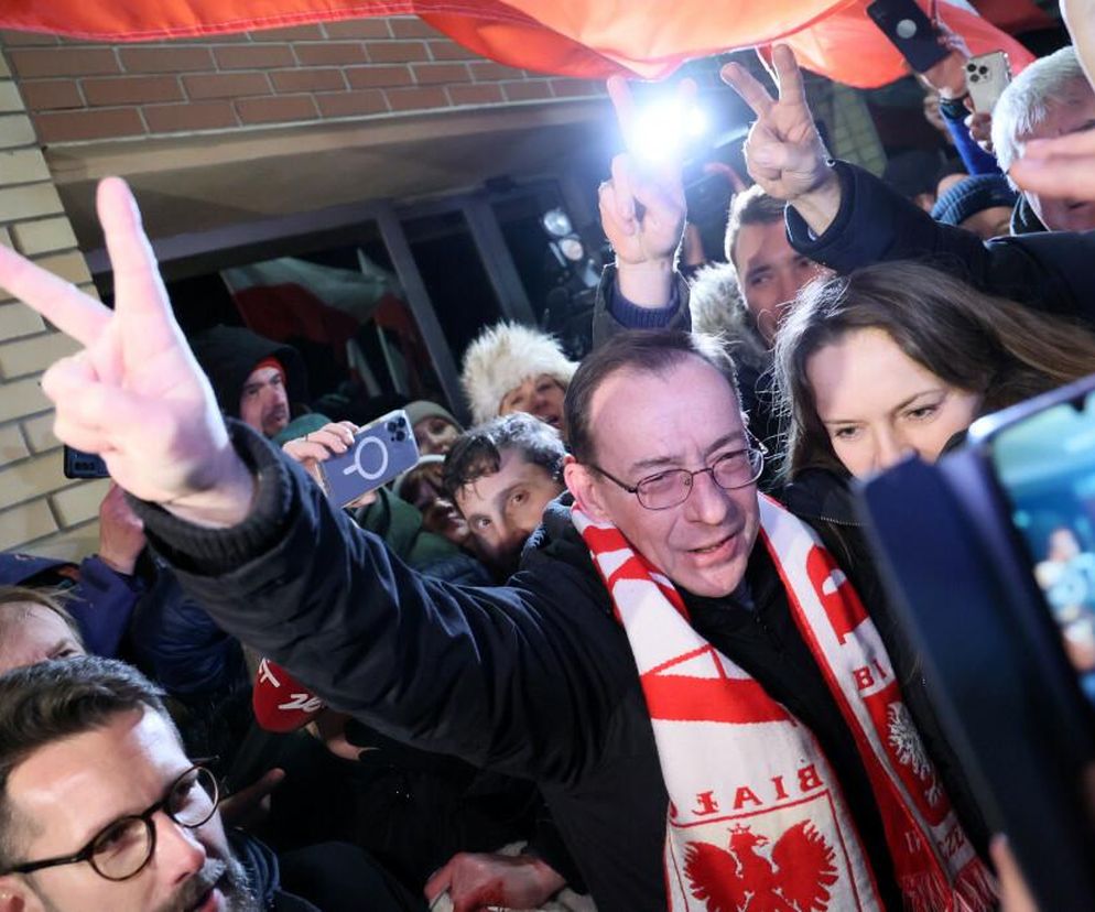 Mariusz Kamiński na wolności