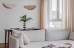 Wnętrza w stylu modern retro