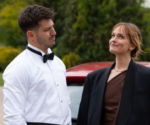 Barwy szczęścia odc. 3245. Ola (Michalina Robakiewicz), Justin (Jasper Sołtysiewicz)