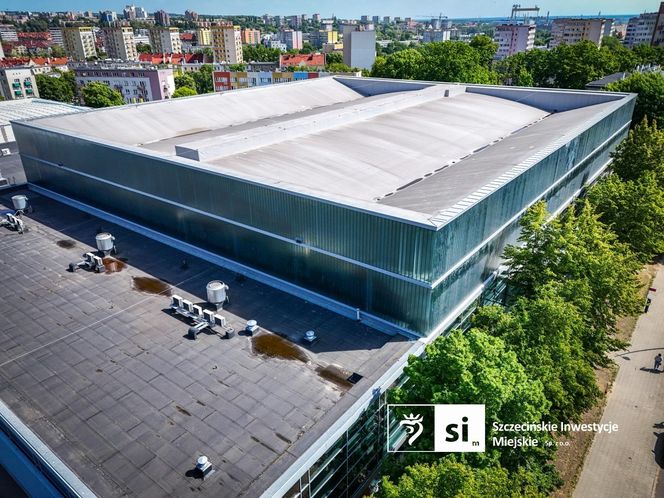 Koniec remontu elewacji Floating Areny