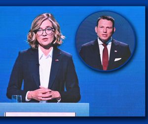 Mentzen zaszokowany pytaniem Biejat! Aż go zamurowało w czasie debaty TVP