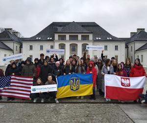 Dzieci Niebiańskich Legionów z Ukrainy spędzają ferie na Zamku Biskupim Janów Podlaski