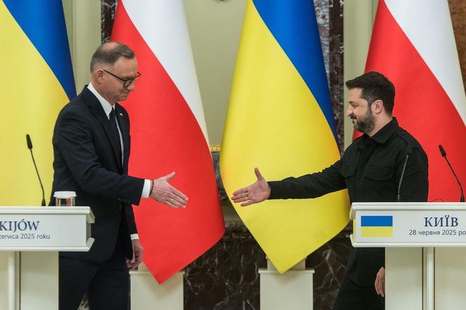 Wołodymyr Zełenski odznaczył Andrzeja Dudę Orderem Wolności. „Za wybitne zasługi”