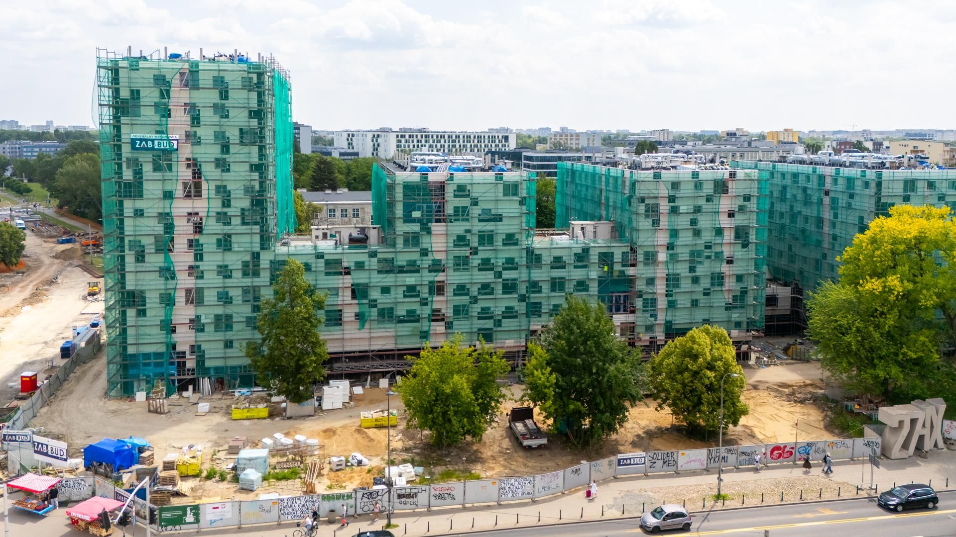 Osiedle TBS na Ochocie projektu JEMS Architekci