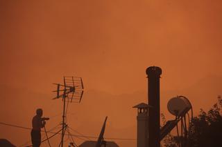 Potężne pożary w Grecji [ZDJĘCIA]