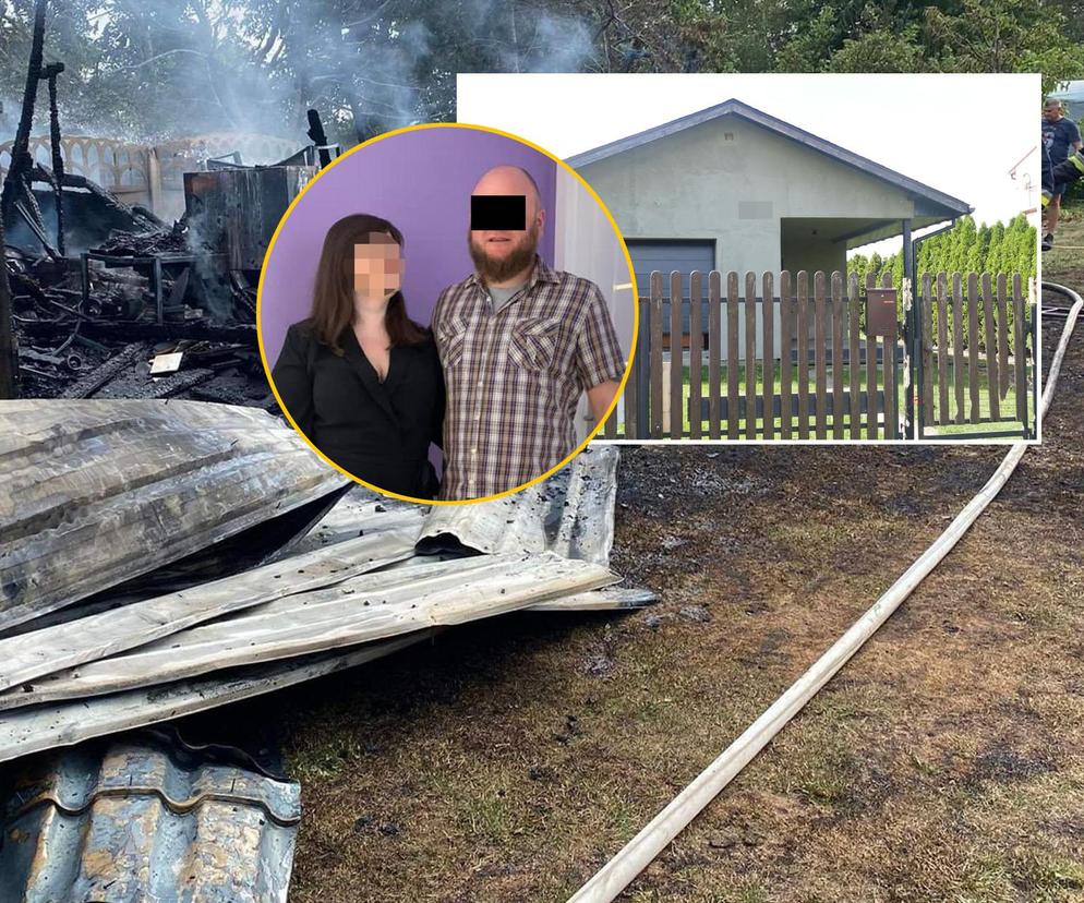 Mąż zgotował Dominice piekło. Podpalił ich dom	