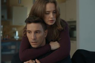 Barwy szczęścia, odcinek 3182. Tomasz (Jakub Sokołowski), Oliwka (Wiktoria Gąsiewska)