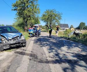 Tragiczny wypadek w Łysininie. Nie żyje 75-letnia kobieta kierująca Mercedesem