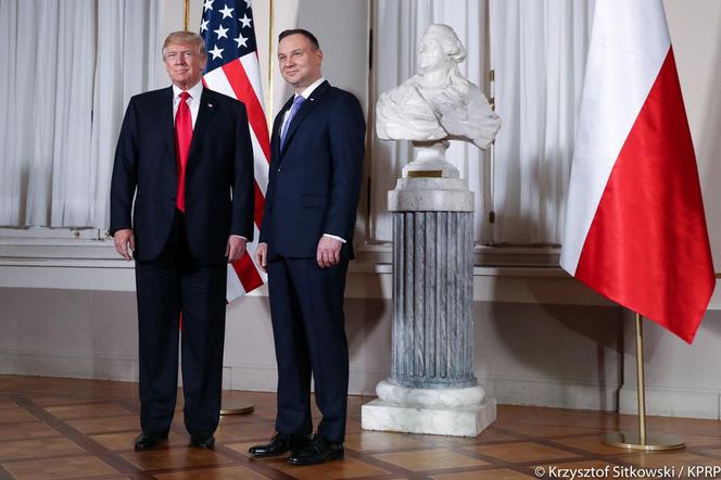 Andrzej Duda, Donald Trump